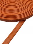 Pasek skórzany do torebki butów 8 mm / 100 cm jasny brąz