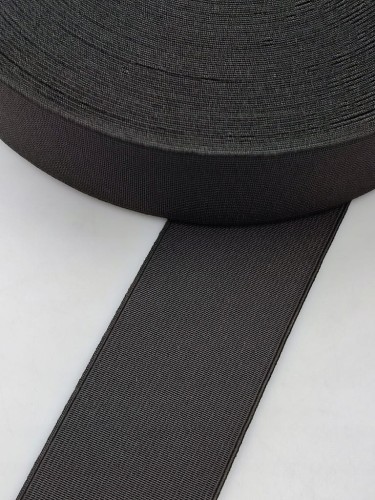 Guma obuwnicza do poszerzania kozaków 7 cm czarny 1 metr