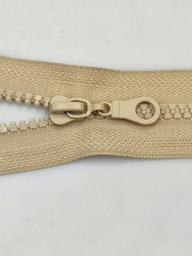 Zamek rozdzielczy # 5 KOSTKOWY 85 cm beżowy