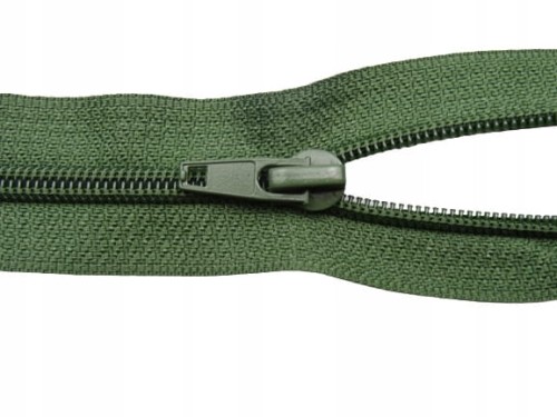 Zamek błyskawiczny rozdziel spiralny 80 cm Zielony