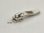 Maszynka suwak do zamka metalowego #5 do srebrny 10 sztuk