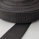 Taśma nośna parciana gruba 40 / 2 mm CZARNA 1 metr