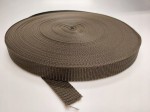 TAŚMA NOŚNA 20 mm kolor KHAKI PARCIANA 1 METR