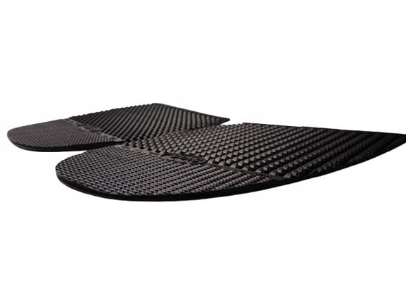 Zelówki duże do butów gumowe mocne chropowate Svig 180 x 135 mm czarny