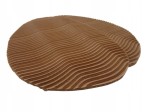 Zelówki antypoślizgowe fala na zimę grubość 3 mm beżowe 7,5 cm x 12 cm