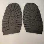 Zelówki męskie damskie z bieżnikiem traper 183 x 115 mm czarne