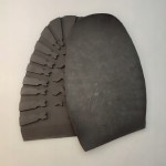 Zelówki męskie damskie z bieżnikiem traper 183 x 115 mm czarne