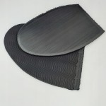 Zelówki gumowe 3 mm do butów fala PRESTIGE 190 x 125 mm czarne