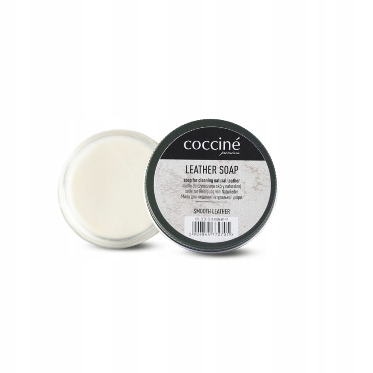 Mydło do czyszczenia skóry tapicerki torebki kurtki 50 ml Coccine