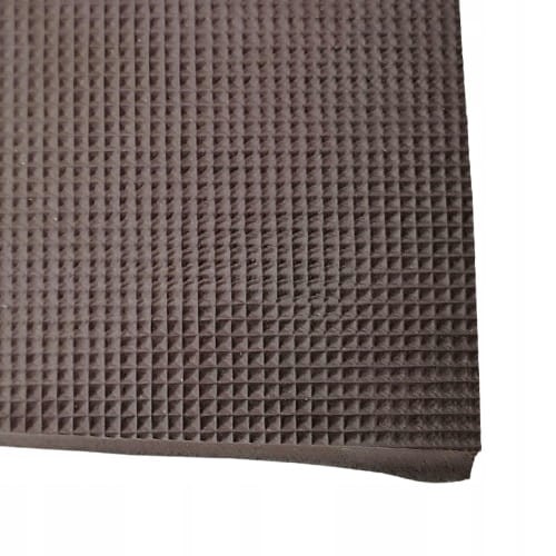 Guma styrogum 8 mm do butów na fleki spody 21 x 32 cm brązowy