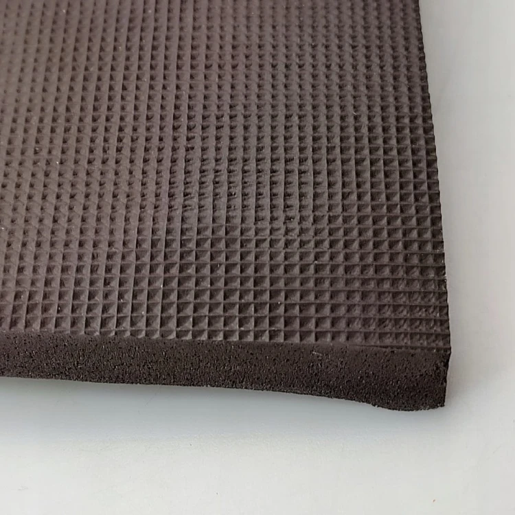 Guma styrogum 8 mm do butów na fleki spody 21 x 32 cm brązowy