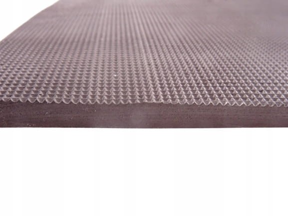 Guma styrogum 10 mm do butów na fleki spody 21 x 32 cm brązowy