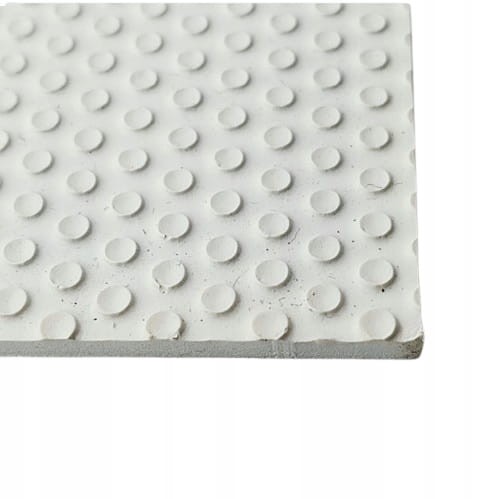 Guma styrogum 6 mm do butów na fleki spody 25 x 50 cm biała