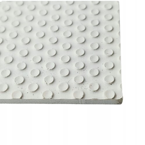 Guma styrogum 6 mm do butów na fleki spody 25 x 50 cm biała