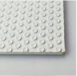 Guma styrogum 6 mm do butów na fleki spody 25 x 50 cm biała
