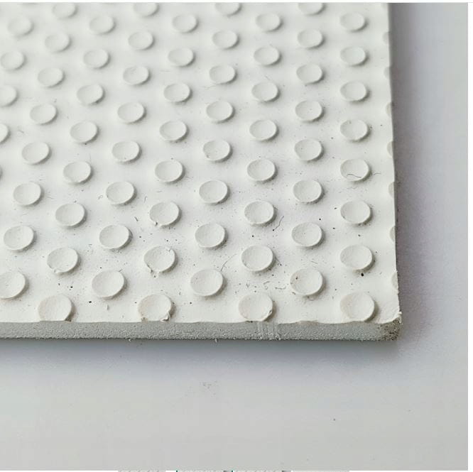 Guma styrogum 6 mm do butów na fleki spody 25 x 50 cm biała