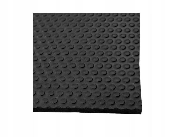 Guma styrogum 8 mm do butów na fleki spody 25 x 50 cm czarna