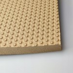 Guma styrogum 10 mm do butów na fleki spody 30 x 60 cm beżowy