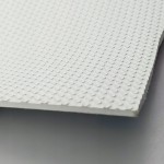 Guma styrogum 4 mm do butów na fleki spody 26 x 48 cm biała