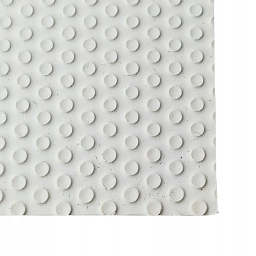 Guma styrogum 4 mm do butów na fleki spody 26 x 48 cm biała
