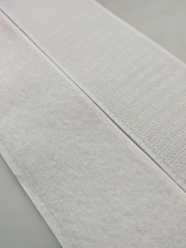 Taśma RZEP 50 mm komplet 1 METR biała