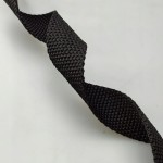 Taśma nośna parciana gruba 40 / 2 mm CZARNA 10 metrów