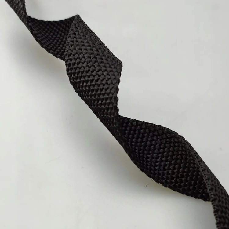 Taśma nośna parciana gruba 40 / 2 mm CZARNA 10 metrów