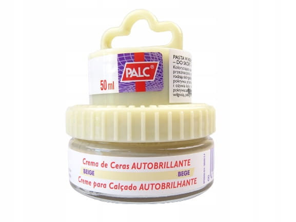Pasta krem do butów NABŁYSZCZAJĄCA 50 ml Palc beżowy