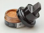 Pasta krem woskowy DELICATE CRAM z gąbką do butów 50 ml whisky