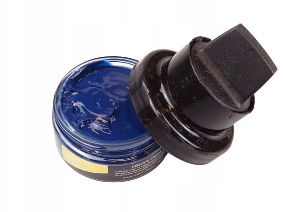 Pasta krem woskowy DELICATE CRAM z gąbką do butów 50 ml północ