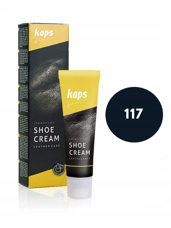 Krem w tubie do butów Kaps granatowy 75 ml