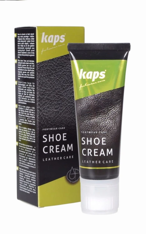Krem w tubie do butów Kaps czarny 75 ml