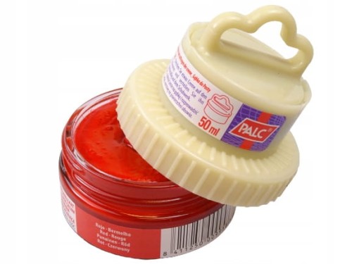 Pasta krem do butów NABŁYSZCZAJĄCA 50 ml Palc czerwony