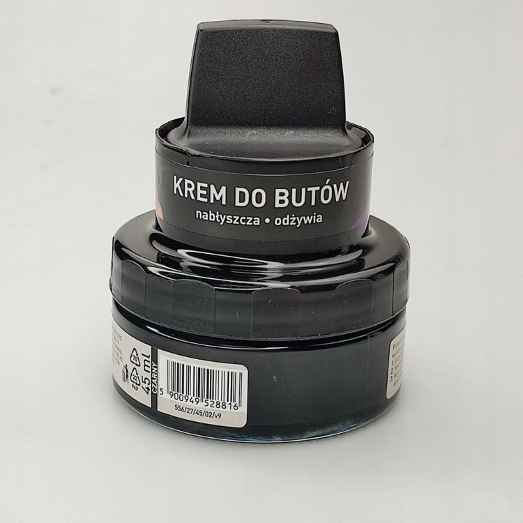 Krem pasta do butów nabłyszczająca odżywcza Coccine czarny 45 ml