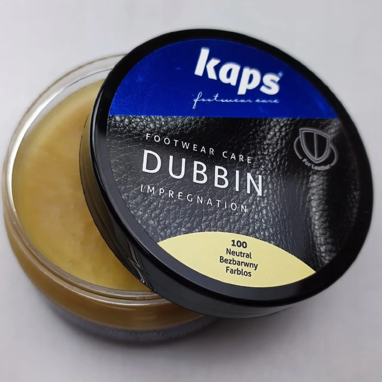 Tłuszcz IMPREGNAT do skóry butów mebli 100 ml Kaps