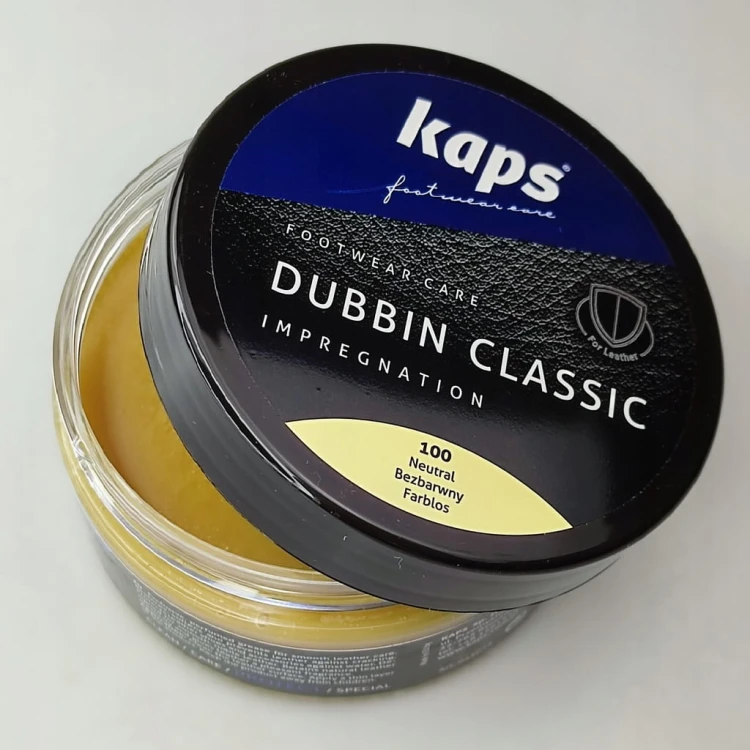 Tłuszcz IMPREGNAT do butów skóry duży 200 ml Kaps bezbarwny