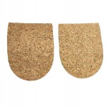 Podpiętki KOREK do butów 1 cm rozmiar 62 x 78 mm *