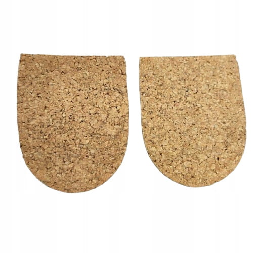 Podpiętki KOREK do butów 1 cm rozmiar 62 x 78 mm *