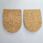 Podpiętki KOREK do butów 1 cm rozmiar 62 x 78 mm *