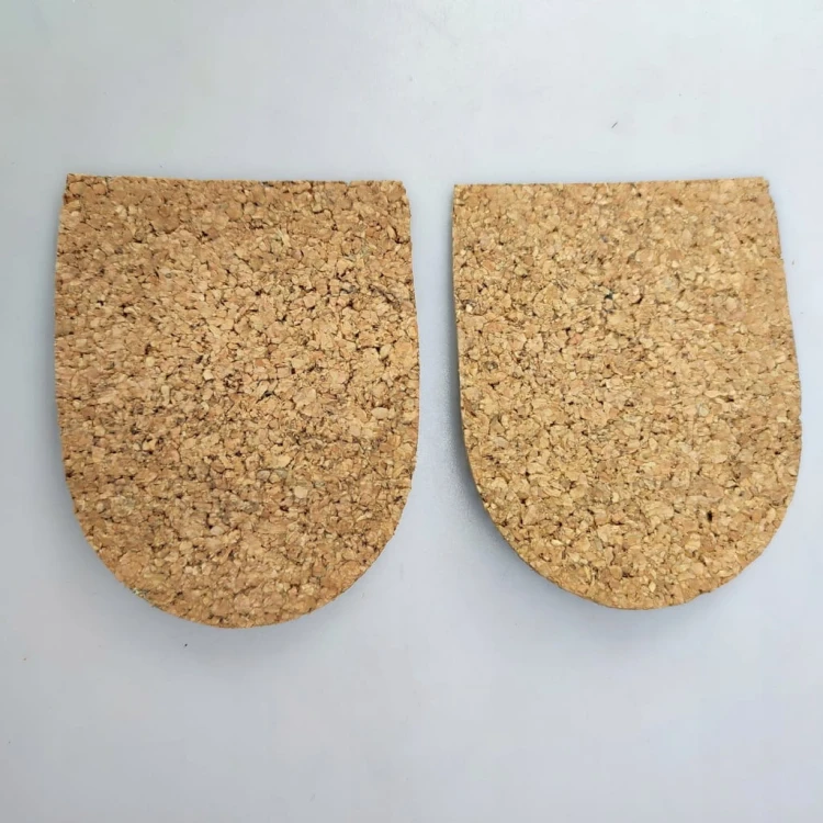 Podpiętki KOREK do butów 1 cm rozmiar 62 x 78 mm *