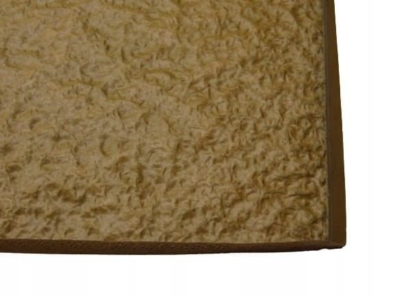 GUMA styrogum 10 mm KARMEL do butów na fleki spody około 21 x 32 cm