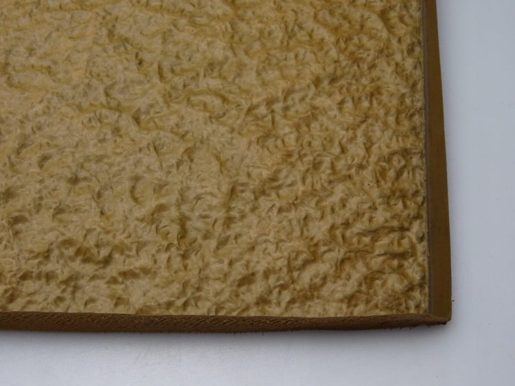 GUMA styrogum 10 mm KARMEL do butów na fleki spody około 21 x 32 cm