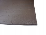 Guma do butów na fleki spody 4 mm 25 x 25 brązowa