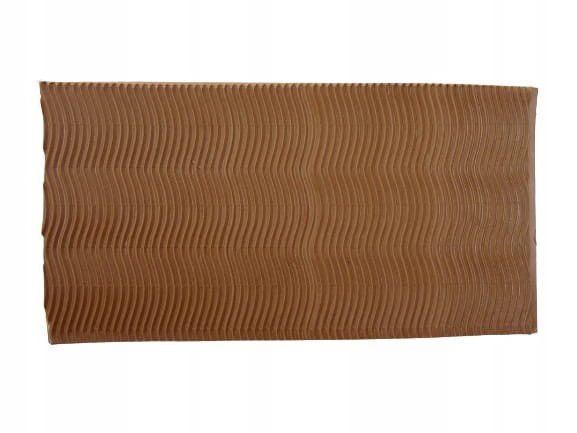 Guma zimowa fala 6 mm do butów na fleki 10 x 20 cm beżowa