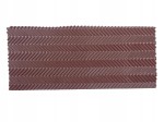 Guma zimowa jodełka 6 mm do butów fleki 9,5 x 22 cm brąz