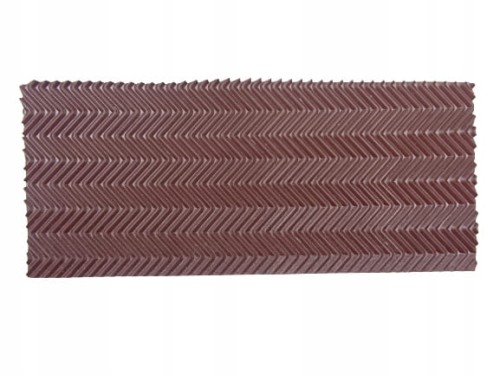 Guma zimowa jodełka 6 mm do butów fleki 9,5 x 22 cm brąz