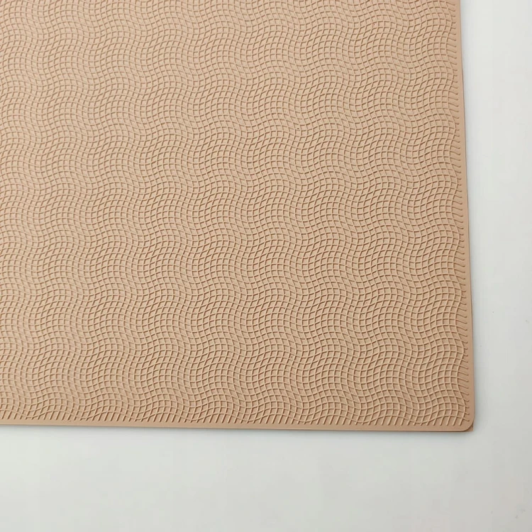 Guma do butów na zelówki spody 2 mm 50 x 50 beżowa