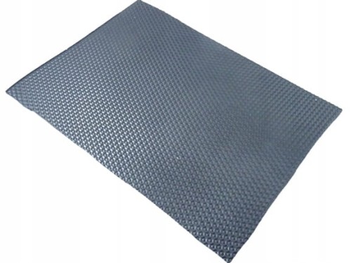 Guma 4 mm mocna do butów na fleki zelówki spody 24 x 32 cm czarny
