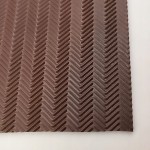 Guma antypoślizgowa na zimę zelówki 3 mm fleki spody 25 x 22 cm brąz