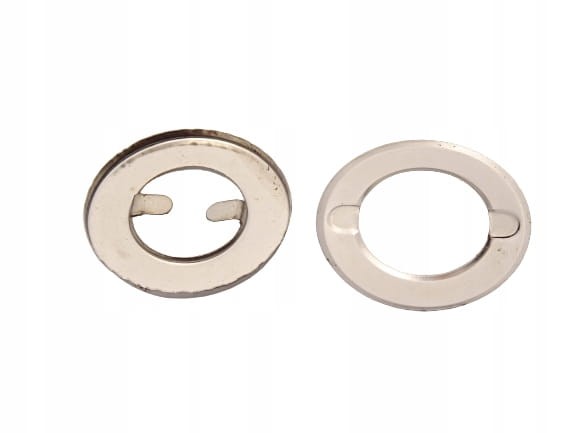 Oczka metalowe zaciskowe na wąsy 12,5 mm 10 sztuk